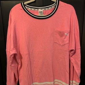 Pink Victoria’s Secret long sleeve sweater